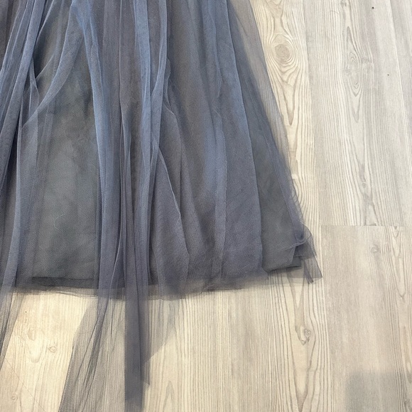 Jenny Yoo Collection Gray Formal Strapless Dress - Picture 2 of 9